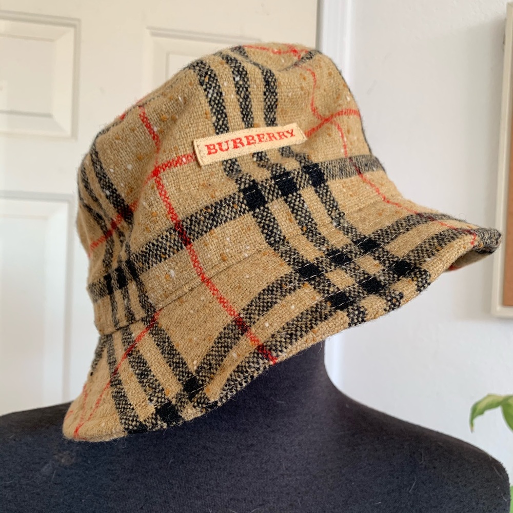 Burberry Wool Golf Bucket Hat Size XS/S